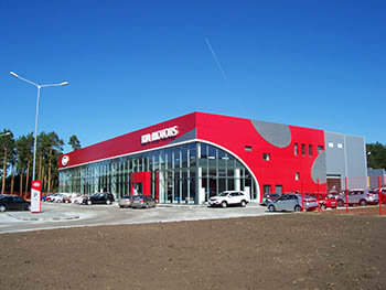 Автосалон KIA, г.Екатеринбург.